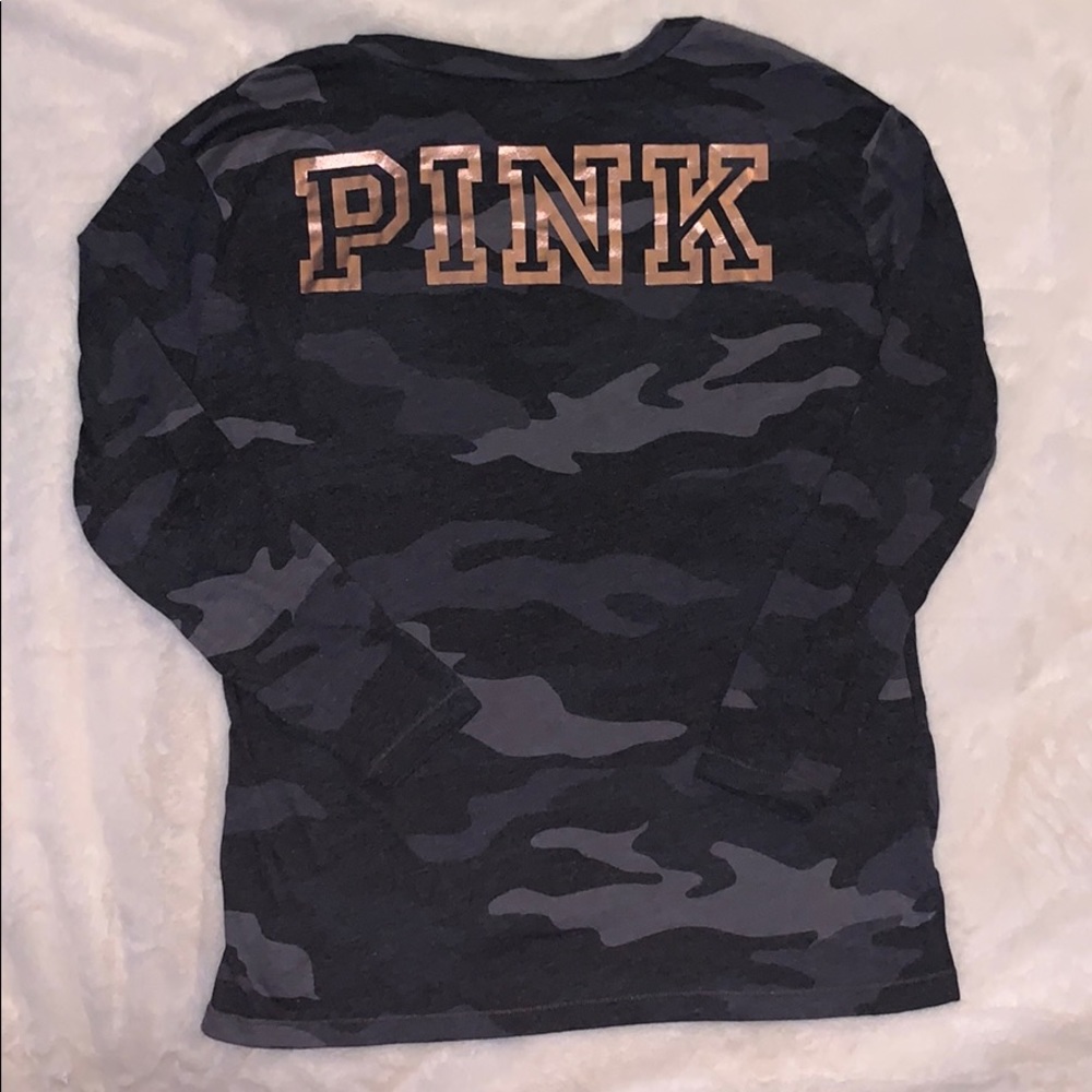 Pink camo long sleeve